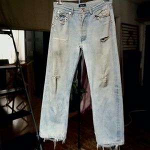 Men's 32" Vintage A.P.C. Bleached Jean